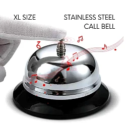 XL Size Multipurpose Call Bell Table Service Call Kitchen Call Bell Office Reminder Bell