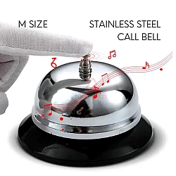 Medium Size Multipurpose Call Bell Table Service Call Kitchen Call Bell Office Reminder Bell