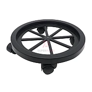 4 Castors Gas Cylinder Roller Tank Stand Wheel Rack