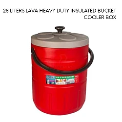 28 Liters Lava Heavy Duty Insulated Rice Bucket Ice Bucket Cooler Box