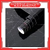 60cm x 5m Black Marble PVC Waterproof Wallpaper Wall Sticker Kertas Dinding