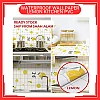 60cm x 5m Lemon Kitchen PVC Waterproof Wallpaper Wall Sticker Kertas Dinding