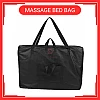 Massage Bed Foldable Carry Shoulder Bag Portable Spa Table Black Color