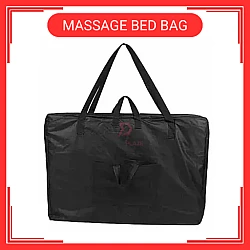 Massage Bed Foldable Carry Shoulder Bag Portable Spa Table Black Color