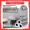 60cm x 5m Glossy Foil PVC Waterproof Wallpaper Wall Sticker Kertas Dinding