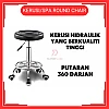 Kerusi Spa Kecantikan Hidraulik Kerusi Salon Boleh Laras Kerusi Beroda Round Chair