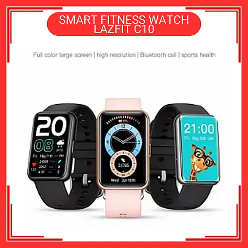 LAZFIT C10 Black Colour Smart Band Fitness Bracelet Smart Watch