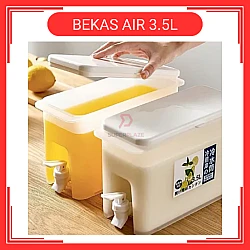 Bekas Air 3.5L Cold Kettle with Faucet Beverage Dispenser with Spigot Dispenser for Making Juice