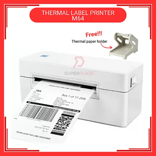 M64 USB Bluetooth Desktop Shipping Thermal Label Printer