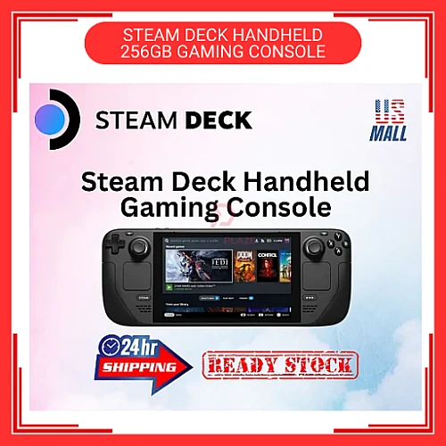 Ready Stock 256GB Original Valve Steam Deck Handheld Gaming Console 256GB Brand New Set Support Window Steamdeck