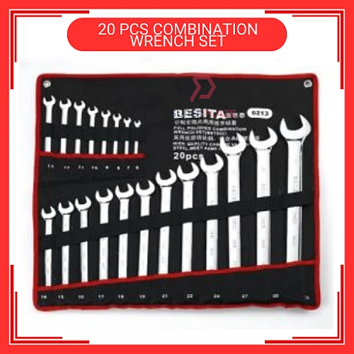 20pcs Combination Wrench Set Spanner Set Tools Set Heavy Duty