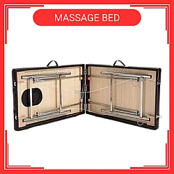 Massage Bed Katil Bekam Katil Urut Katil Spa Katil Mudah Lipat Massage Bed Portable Spa Facial Bed Black