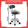 Kerusi Spa Kecantikan Hidraulik Kerusi Salon Boleh Laras Kerusi Beroda Backrest Chair