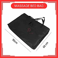 Massage Bed Foldable Carry Shoulder Bag Portable Spa Table Black Color