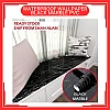 60cm x 5m Black Marble PVC Waterproof Wallpaper Wall Sticker Kertas Dinding