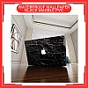 60cm x 5m Black Marble PVC Waterproof Wallpaper Wall Sticker Kertas Dinding