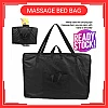 Massage Bed Foldable Carry Shoulder Bag Portable Spa Table Black Color