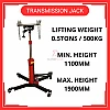 500kg 54kg Single Pump Telescopic Tall Transmission Jack Gearbox Jack Engine Jack 