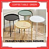 Green Coffee Table Tray Table Removable Tray Top  Side Table Coffee Table Meja Tepi Sofa Meja Kecil