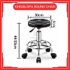 Kerusi Spa Kecantikan Hidraulik Kerusi Salon Boleh Laras Kerusi Beroda Round Chair