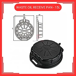 15L Waste Oil Receive Pan Oil Drain Pan