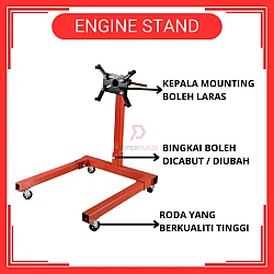 Engine Stand 1250lbs Stand Enjin 1250lbs