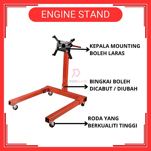 Engine Stand 1250lbs Stand Enjin 1250lbs