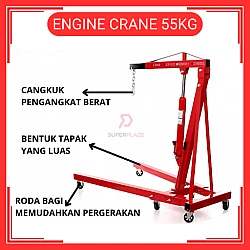 55kg Engine Crane Hidraulik Kren Enjin
