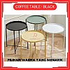 Black Coffee Table Tray Table Removable Tray Top  Side Table Coffee Table Meja Tepi Sofa Meja Kecil