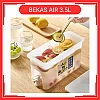 Bekas Air 3.5L Cold Kettle with Faucet Beverage Dispenser with Spigot Dispenser for Making Juice