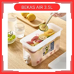 Bekas Air 3.5L Cold Kettle with Faucet Beverage Dispenser with Spigot Dispenser for Making Juice