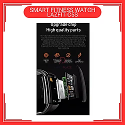 LAZFIT C5S Dark Blue Color Fitness Bracelet Waterproof Sport Tracker Smart Watch 