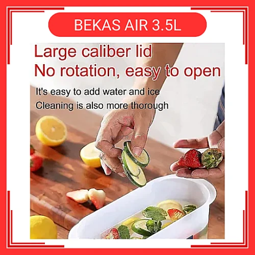 Bekas Air 3.5L Cold Kettle with Faucet Beverage Dispenser with Spigot Dispenser for Making Juice