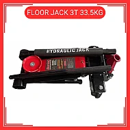 Floor Jack 3 Ton Double Pump 33.5KG Jek Tayar Kereta 3 Ton Double Pump 33.5KG Hydraulic Jack Kereta