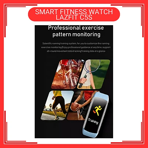 LAZFIT C5S White Color Fitness Bracelet Waterproof Sport Tracker Smart Watch