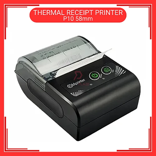 58mm Portable Thermal Receipt Printer SRS Bluetooth Receipt Printer Topup Payhere POS Barcode