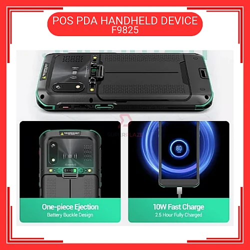 F9825 Android 11 PDA Datas Collector Mobile Handheld 1D 2D Barcode Newland Scanner Reader