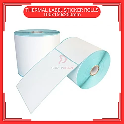 100mm x 150mm A6 Size 250 Sticker  Thermal Labels Sticker Rolls