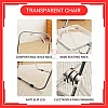 Transparent Chair Acrylic Dining Chair Multi Colour