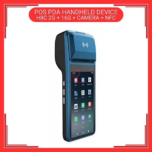 SUUDEN H8C Android 11 2G Plus 16G Camera NFC Handheld POS Terminal Receipt Printer Grabfood Foodpanda Shopeefood Machine