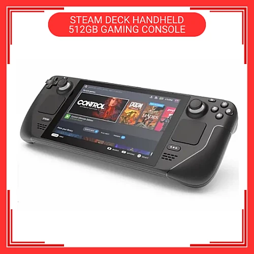 Ready Stock 512GB Original Valve Steam Deck Handheld Gaming Console 512GB Brand New Set Support Window Steamdeck