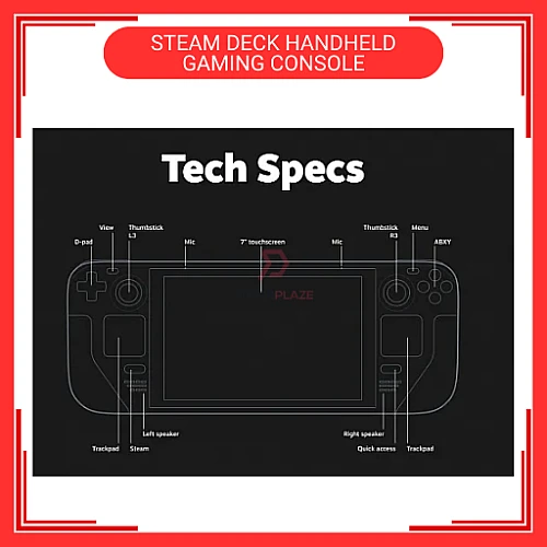 64GB 256GB 512GB Ready Stock Original Valve Steam Deck Handheld Gaming Console Brand New Set Support Window Steam Deck
