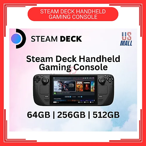 64GB 256GB 512GB Ready Stock Original Valve Steam Deck Handheld Gaming Console Brand New Set Support Window Steam Deck