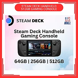 Ready Stock 512GB Original Valve Steam Deck Handheld Gaming Console 512GB Brand New Set Support Window Steamdeck