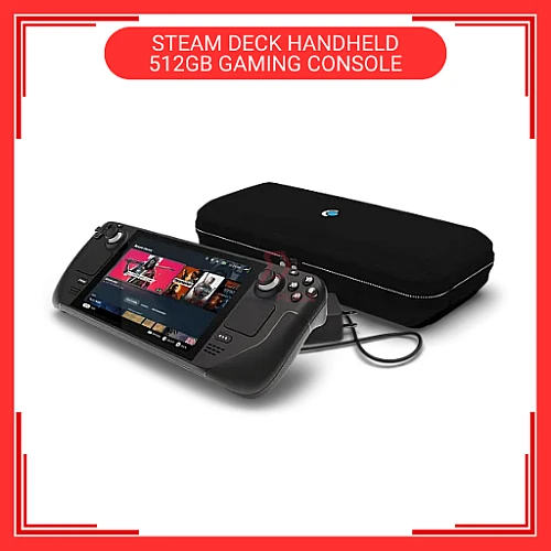 Ready Stock 512GB Original Valve Steam Deck Handheld Gaming Console 512GB Brand New Set Support Window Steamdeck