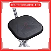 Portable Light Weight Tripod Stainless Folding Crutch Chair 3 Legs