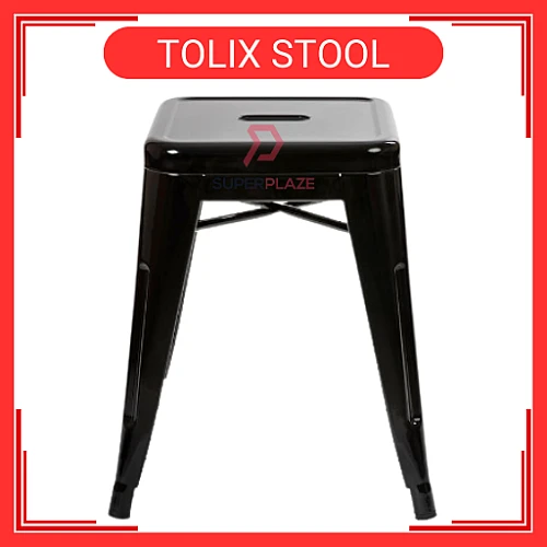 30x46cm Tolix Stool Indoor Outdoor Metal Chair