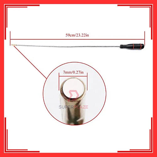 3904 Portable Flexible Rod With Magnetic Tip Pickup Tool