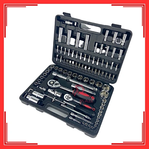 94pcs Socket Set Ratchet Box Spanner Wrench Hand Tools Set For Automotive