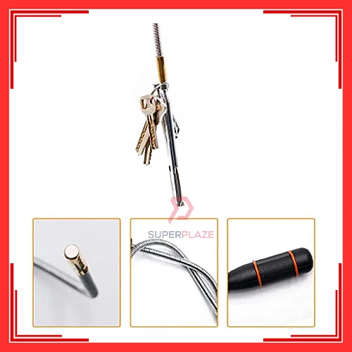3904 Portable Flexible Rod With Magnetic Tip Pickup Tool